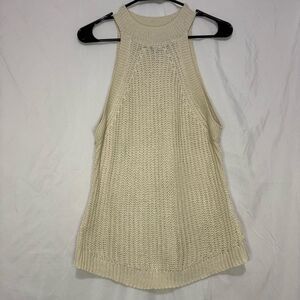 Love Marks Cream Knit Top Size L